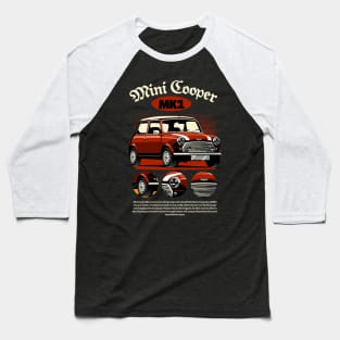 Mini Cooper Morris 1959 Baseball T-Shirt